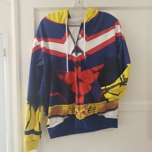 My Hero Academia All Might Zip Up Hoodie